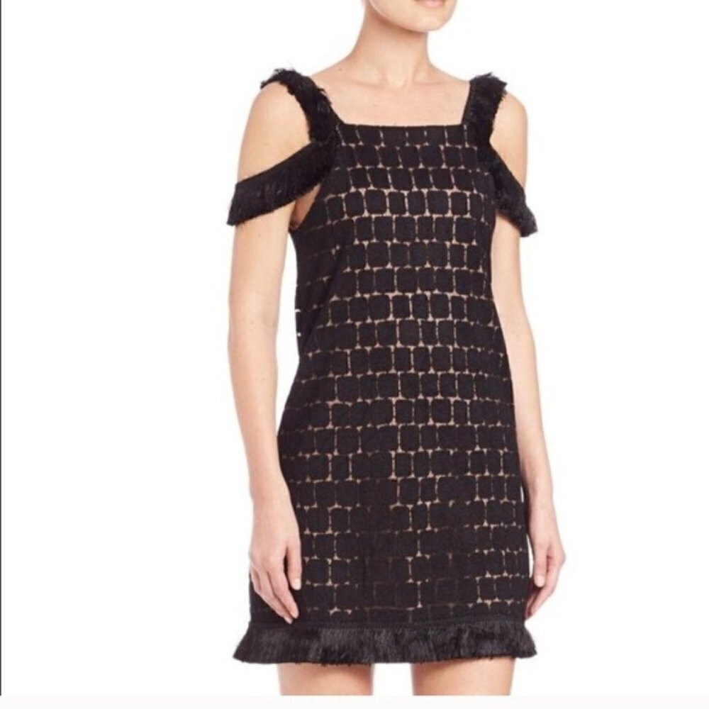 Alexis Jasmine Dress with Fringe Detail NWT